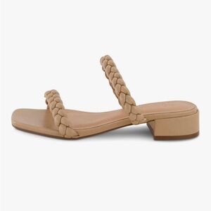 Sincerely Jules Braided Heel Sandals